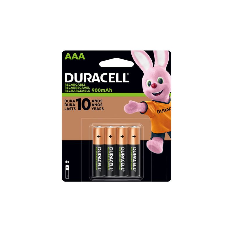 41333031187P - Pila recargable Duracell AAA blíster con