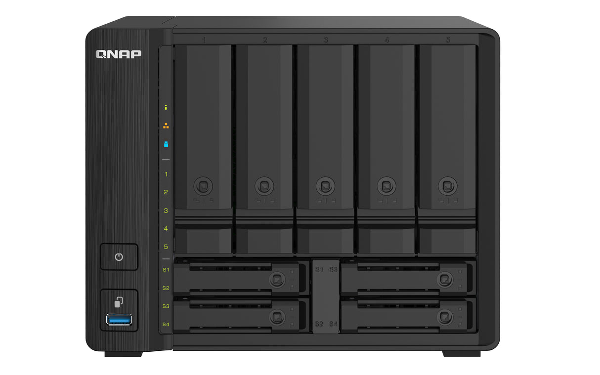 QNAP TS-932PX Servidor 0 GB Serial ATA III 2.5,3.5 cm (2.5,3.5") Si