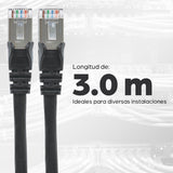 CABLE INT PATCH CAT 6A 3.0M(10.0F) S/FTP NEG