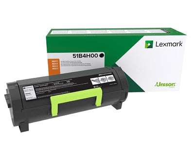 Lexmark 51B4H00 cartucho de tóner 1 pieza(s) Original Negro