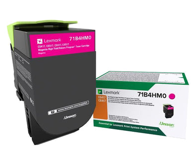 Lexmark 71B4HM0 cartucho de tóner 1 pieza(s) Original Púrpura