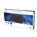 Adesso SlimTouch 111UB teclado Universal USB QWERTY Inglés de EE. UU. Negro
