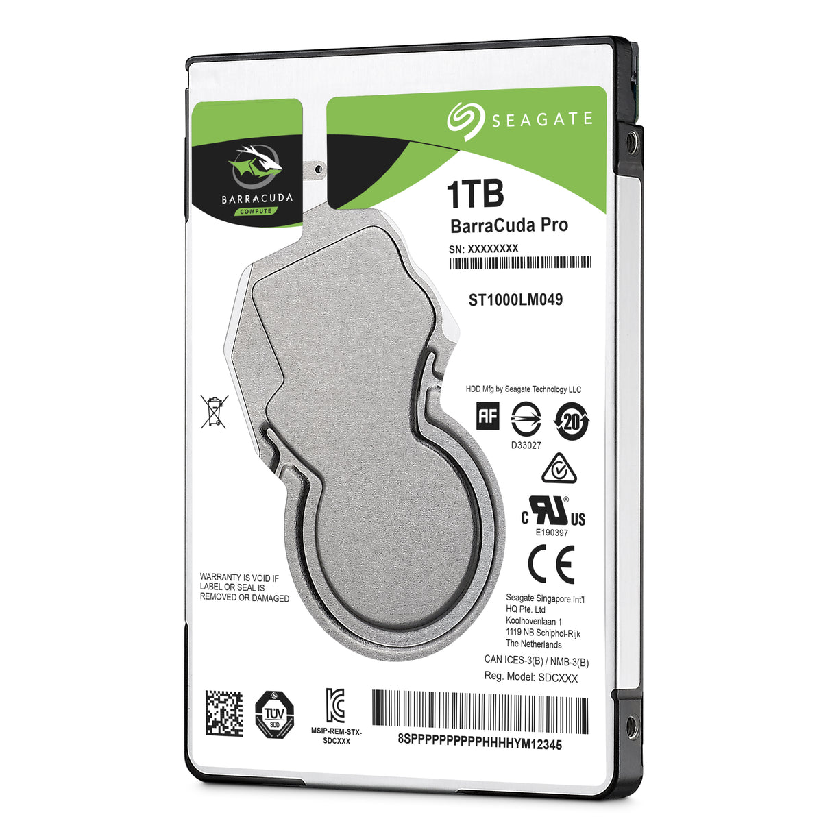 Seagate Barracuda Pro discos duros internos 1 GB 7200 RPM 128 MB 2.5 cm (2.5")