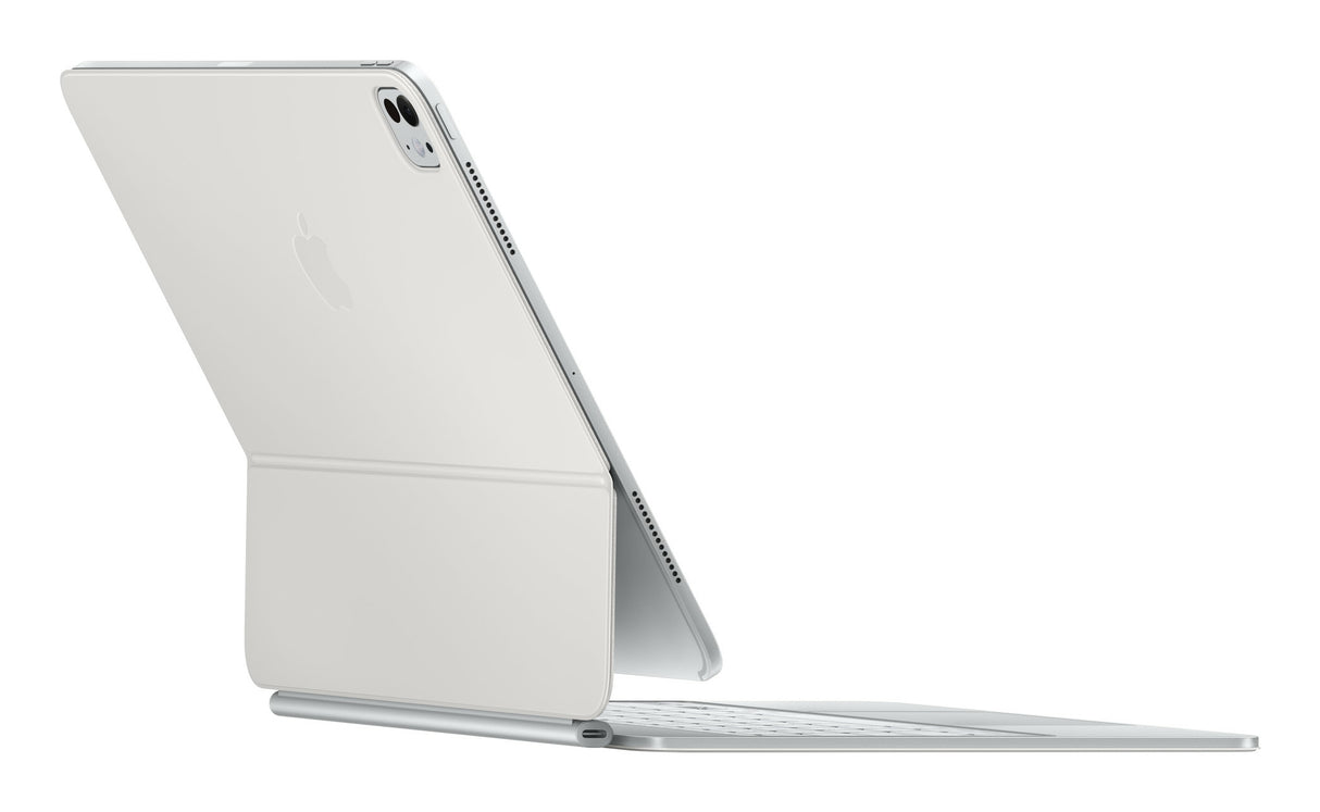 Apple MWR43LL/A teclado para dispositivos móviles QWERTY Inglés de EE.UU. Blanco, Trackpad, Interruptor de llave de tije