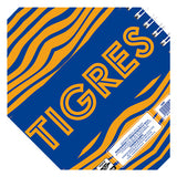 Cuaderno profesional Dietrix First Class Pasta dura doble arillo 80 hojas raya Club Tigres de la UANL modelo Felino