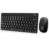 Adesso WKB-1100CB teclado Ratón incluido Universal RF inalámbrico QWERTY Inglés de EE. UU. Negro
