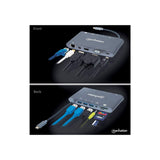 Manhattan Docking Station USB-C SuperVelocidad 7 en 1 Laptop Alámbrico USB 3.2 Gen 1 (3.1 Gen 1) Type-C 3 1