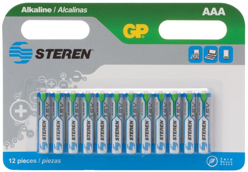 Steren BAT-AAA12 pila doméstica Batería de un solo uso AAA Alcalino