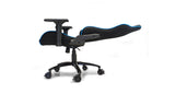 Silla Game Factor CGC600 Tela Reclinable con Descansa Brazos 4D Estrella Metálica Color Azul-Negro
