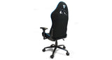 Game Factor CGC600/BL silla para videojuegos Silla para videojuegos universal Asiento acolchado Negr