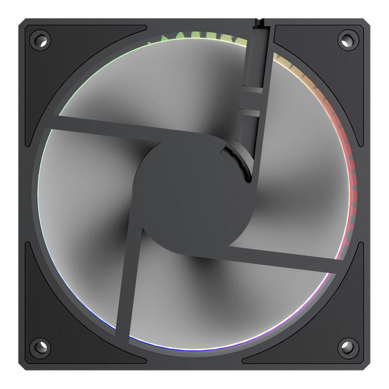 Balam Rush Eolox Bora-R EXB85R Gabinete de la computadora Ventilador 12 cm Negro, 600 RPM, 1600 RPM