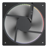 Balam Rush Eolox Bora-R EXB85R Gabinete de la computadora Ventilador 12 cm Negro, 600 RPM, 1600 RPM