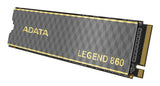 ADATA LEGEND 860 SLEG-860-500GCS unidades internas de estado sólido 2.0 500 GB M.2 PCI Express 4.0
