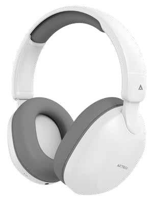 Acteck Honour Plus HP450 Auriculares Inalámbrico Diadema Llamadas/Música USB Tipo C Bluetooth Gris, Blanco, 20 - 20000 H
