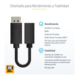 StarTech.com Cable de 15cm DisplayPort a Mini DisplayPort - de Vídeo 4K x 2K UHD - Cable de Extensión DP a mDP 1.2 Cable Derecho Derecho Níquel 1.2