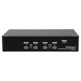 StarTech.com Conmutador Switch KVM 4 puertos Vídeo DisplayPort DP Hub Concentrador USB 2.0 Audio - 2560x1600 Interruptor