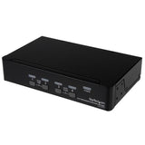 StarTech.com Conmutador Switch KVM 4 puertos Vídeo DisplayPort DP Hub Concentrador USB 2.0 Audio - 2560x1600 Interruptor