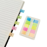 Nextep NE-051 separador Separador de libros flexible Azul, Verde, Naranja, Amarillo 100 pieza(s)