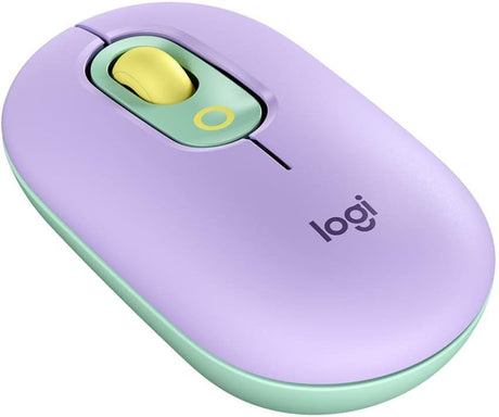 Mouse Pop Logitech Inalámbrico, Emoji Personalizable, Fresh Vibes - 910-006550 FullOffice.com 