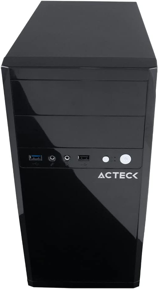 Gabinete Acteck Switch Performance Media Torre  Atx/Micro Atx/Mini Itx/500W Negro FullOffice.com