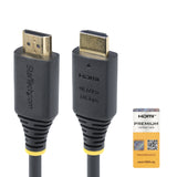 StarTech.com Cable HDMI Premium Certificado de Alta Velocidad de 50cm - 4K 60Hz - 144Hz - UHD - HDR10/HDCP 2.2/ARC - 18G