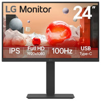 LG 24BA750-B Monitor 60,5 cm (23.8") 1920 x 1080 Pixeles Full HD LCD Negro
