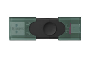 Kingston Technology DataTraveler 256GB USB-A + USB-C 3.2 Gen 1 DuoG2