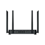 Netis System NX31 router inalámbrico Gigabit Ethernet Doble banda (2,4 GHz / 5 GHz) Negro, Wi-Fi 6 (802.11ax), Enrutador