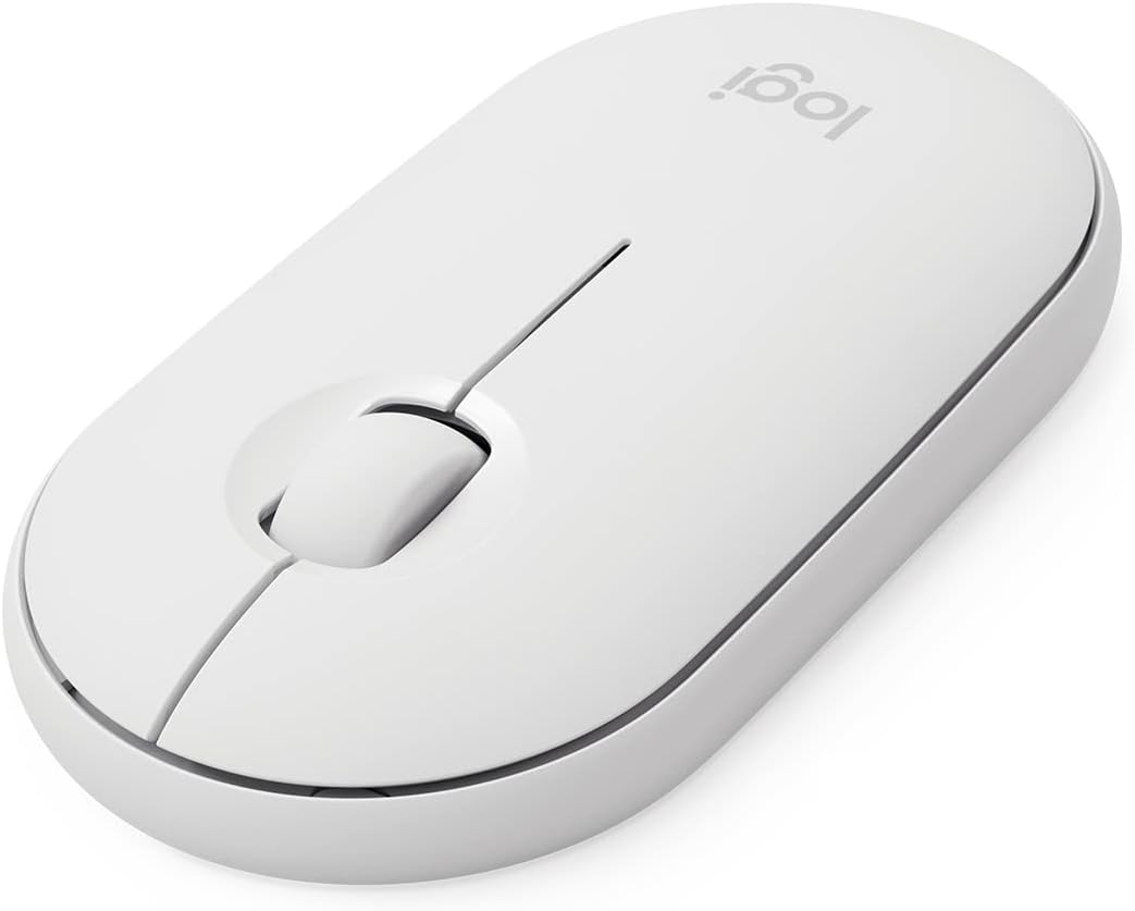 Mouse Inalámbrico Logitech M350 1000 DPI Pebble Blanco - 910-005770 FullOffice.com