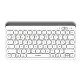 Acteck Inspire Trek TI737 teclado Universal RF inalámbrico + bluetooth Español Gris, Blanco, Interruptor de membrana