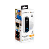 ArgomTech ARG-SV-8002WT kit de timbre Negro, Blanco, 100 Db, De 2 vías, MicroSD (TransFlash)