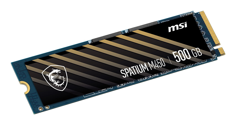 MSI Spatium M450 PCIe 4.0 NVMe M.2 500GB unidades internas de estado sólido 1.4 500 GB M.2 PCI Express 4.0