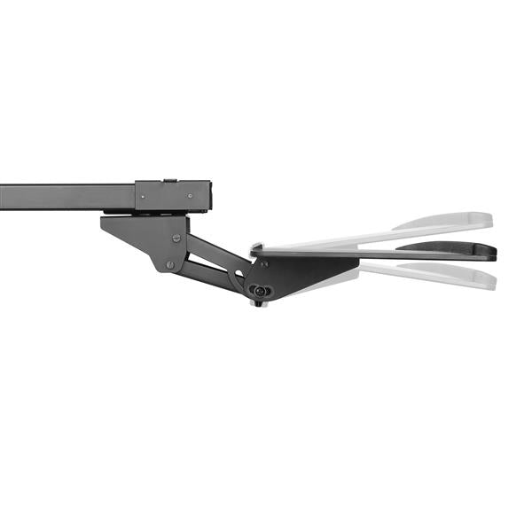 StarTech.com Bandeja Ajustable para Soporte de Teclado - de Instalación Bajo el Escritorio - de 67cm de Ancho estaciones de trabajo sentado o de pie Negro 2 kg Si Plástico, Acero