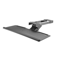 StarTech.com Bandeja Ajustable para Soporte de Teclado - de Instalación Bajo el Escritorio - de 67cm de Ancho estaciones de trabajo sentado o de pie Negro 2 kg Si Plástico, Acero