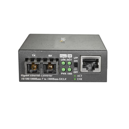 StarTech.com MCMGBSCSM10 Convertidores de red 1000 Mbit/s 10Base-T, 100Base-TX, 1000Base-T 10000 m