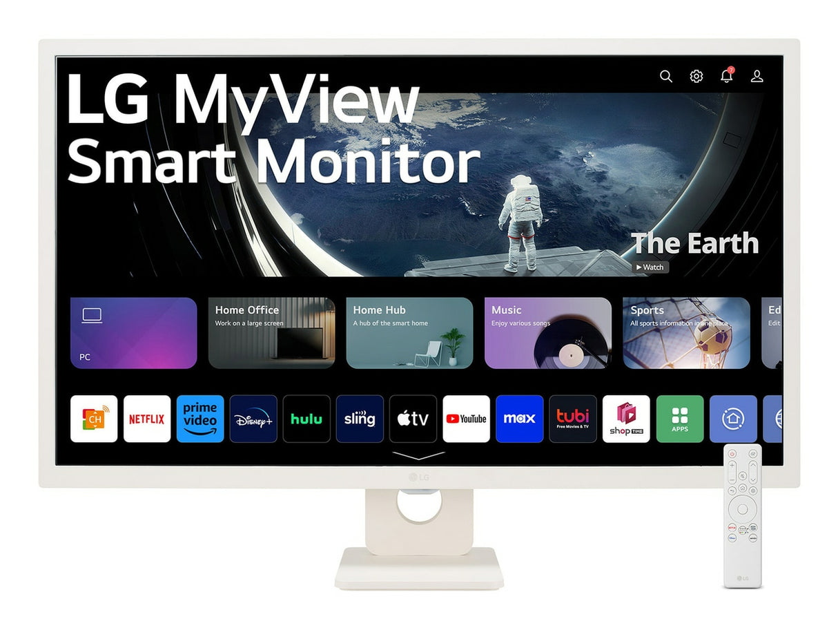 LG 32SR50F-W.AWM Monitor 80 cm (31.5") 1920 x 1080 Pixeles Full HD LCD Blanco