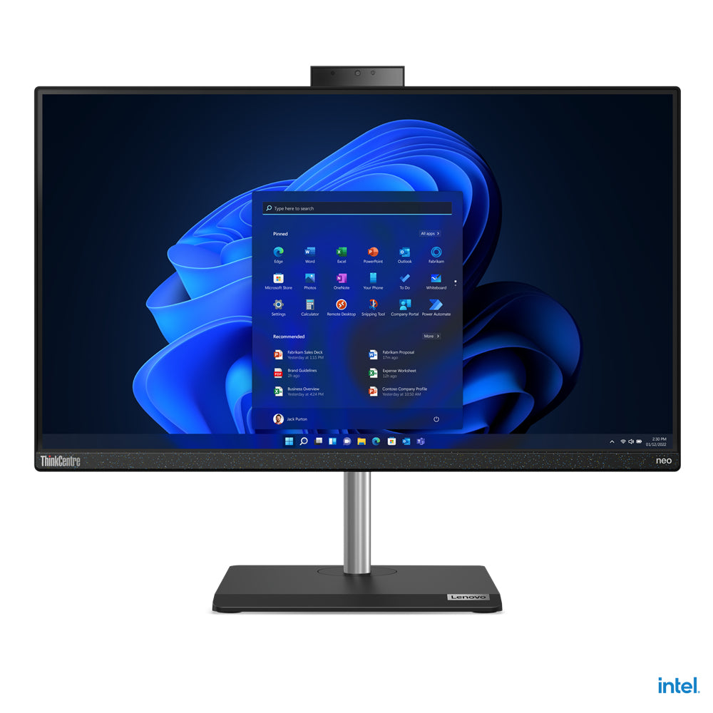 Lenovo ThinkCentre neo 30a all-in-one pcs 60,5 cm (23.8") 1920 x 1080 Pixeles Full HD 16:9