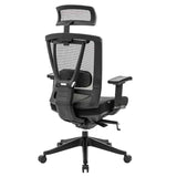 Silla Ejecutiva H1 Mesh Asiento y Estructura Negro