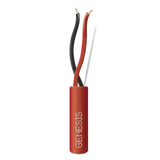 4311-1104/1000 - Cable para Incendio / 2x16 AWG / FPLR / Bobina 305 m (1000 ft) / Rojo