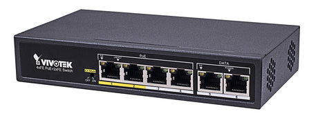 VIVOTEK AW-FET-060C-065 switch Fast Ethernet (10/100) Energía sobre Ethernet (PoE) Negro