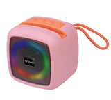 Necnon NBBSN904RG altavoz portátil y para fiesta Altavoz portátil estéreo Rosa dorado 10 W, Inalámbrico y alámbrico, Uni
