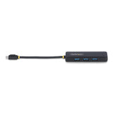 StarTech.com Hub USB-C de 4 Puertos - Ladrón USB Tipo C a 4 Puertos USB-A - Alimentado por el Bus - USB 3.0 de 5Gbps - H