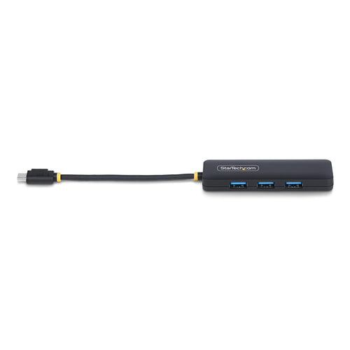 StarTech.com Hub USB-C de 4 Puertos - Ladrón USB Tipo C a 4 Puertos USB-A - Alimentado por el Bus - USB 3.0 de 5Gbps - H