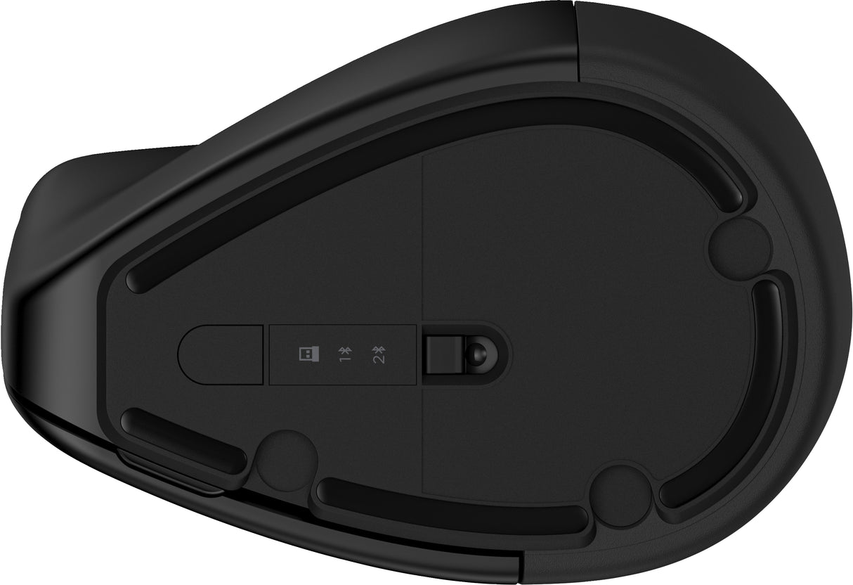 HP Ratón vertical ergonómico HP 925 Ratón Oficina RF Wireless + Bluetooth 4000 DPI Rueda