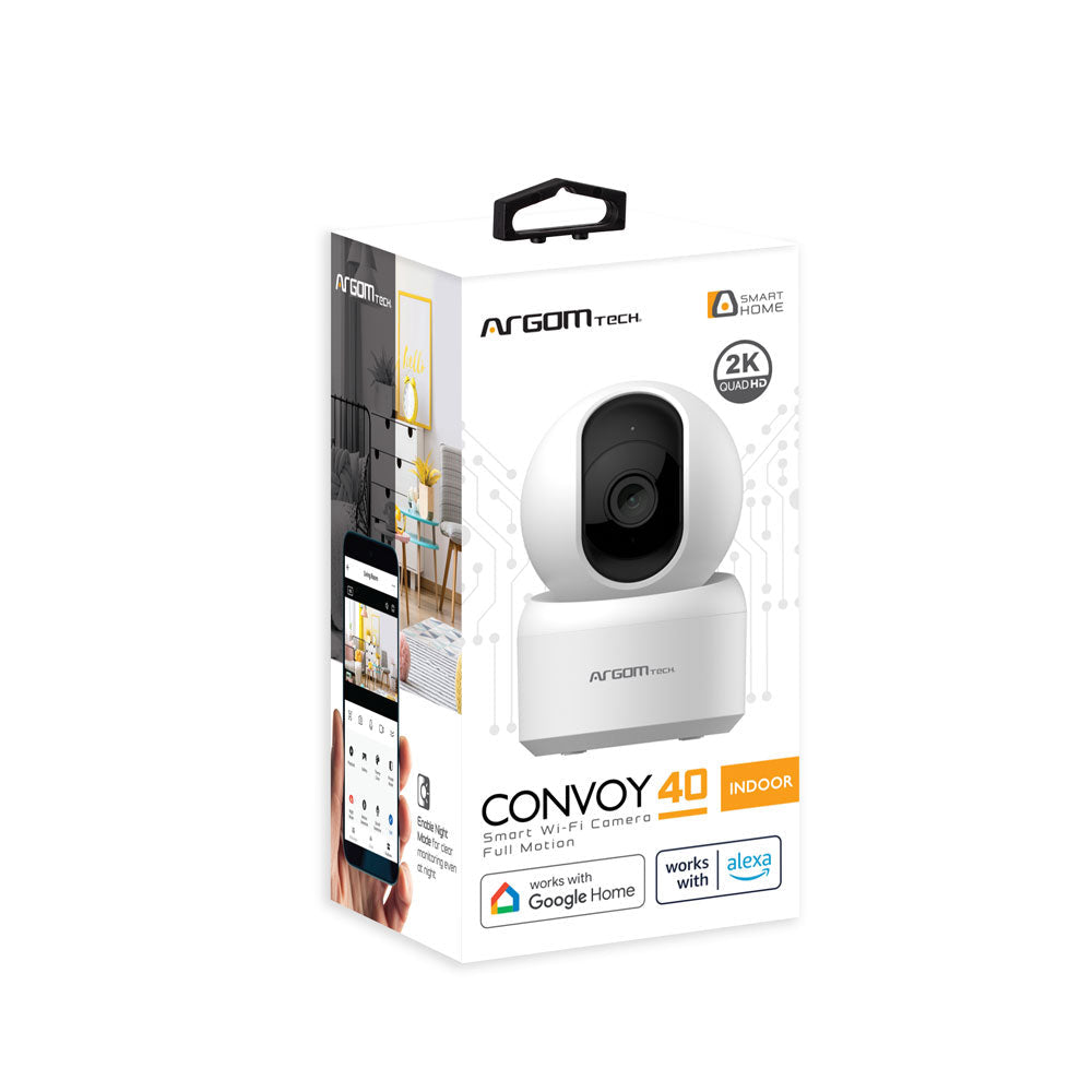 ArgomTech ARG-SV-8040WT cámara de vigilancia Esférico Cámara de seguridad IP Interior 2304 x 1296 Pixeles Escritorio/par