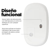 Manhattan 190329 Ratón 1 Vertical Universal RF inalámbrico