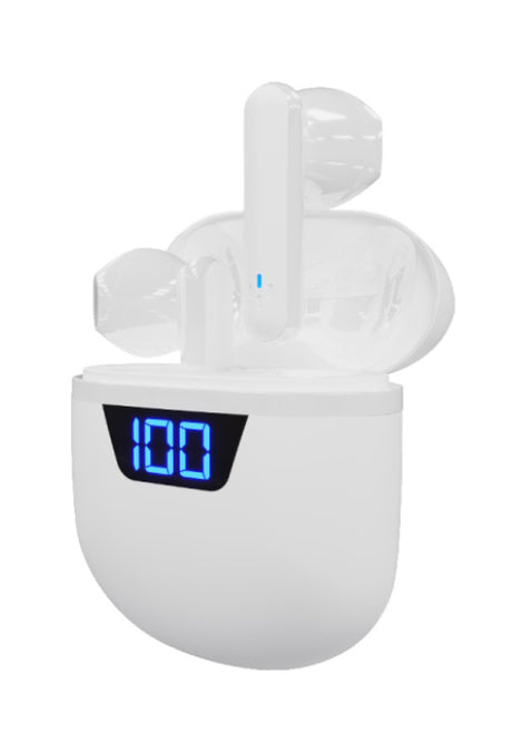 Klip Xtreme KTE-006WH audífono y auriculare Auriculares True Wireless Stereo (TWS) Intra auditivo Llamadas/Música USB Ti