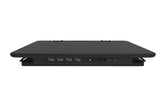 Cooler Master Ergostand IV Soporte para computadora portátil Negro 43.2 cm (17"), Metal, Plástico, Caucho