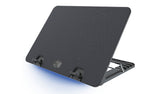 Cooler Master Ergostand IV Soporte para computadora portátil Negro 43.2 cm (17"), Metal, Plástico, Caucho
