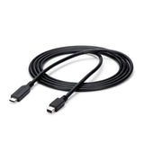 StarTech.com Cable 1,8m USB-C a Mini DisplayPort - 4K 60Hz - Black - Adaptador USB 3.1 Tipo C a mDP Adaptadores de cable